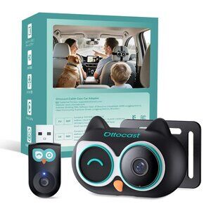 OTTOCAST Cabin Care Baby Car Camera with Wireless CarPlay Adapter, 1080P HD Baby